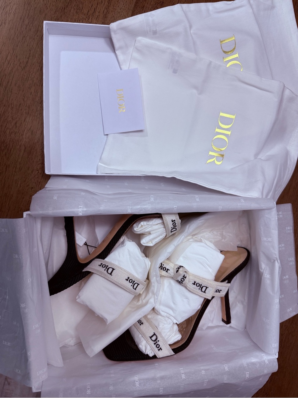 Dior Heeled Sandal with J'Adior Straps - Picture 7 of 15